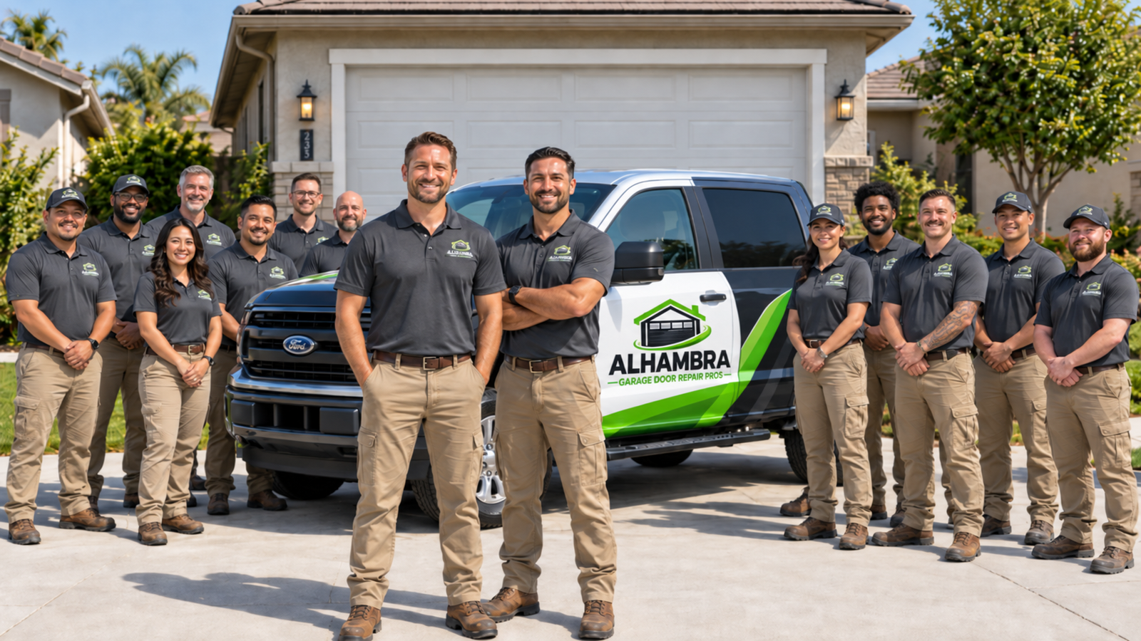 Alhambra Garage Door Repair Pros service team